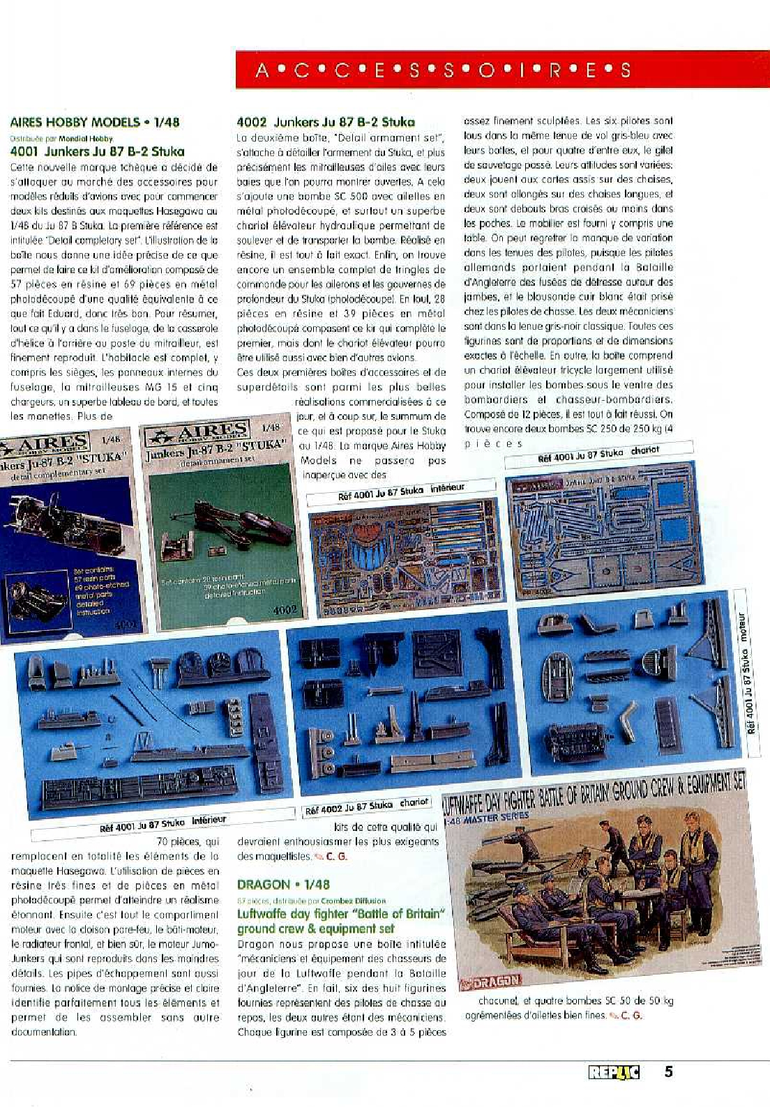 Replic 048 - Potez 63-11, I-16 type 18, F-A-18 Hornet, Bf-109 F